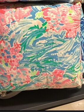 Pottery Barn for Lilly Pulitzer Hold Your Horses Fan Sea Pants pillow